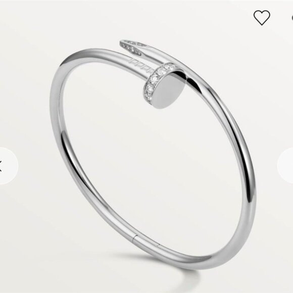 Cartier silver nail bracelet - Picture 4 of 6